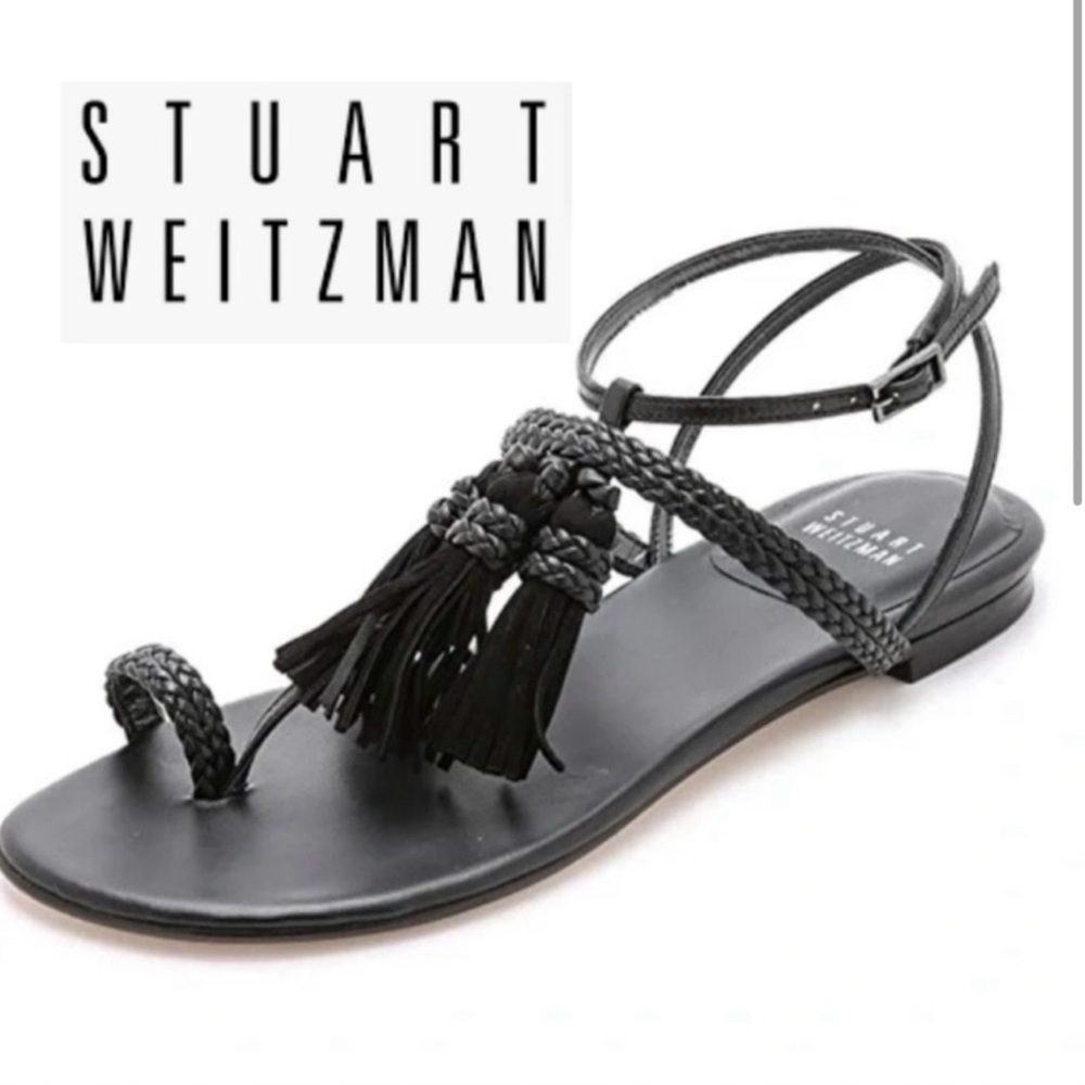 Stuart Weitzman Black Sandals